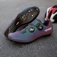 Riding shoes Cycling shoes Bicycle Shoes Bicycle Shoes 2021New Riding Shoes Lock Shoes with Lock Men's and Women's Road Bicycle Help Shoes Mountain Cycling Colorful