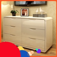 {Free shipping}Luxury Bucket Storage cabinet bedroom white TV Console cabinet modern simple fashion bed tail cabinet drawer dustproof storage box lockers organizer furniture