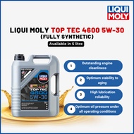 Liqui Moly Top Tec 4600 5W-30 (5L) Minyak Engin Fully Synthetic 5W-30