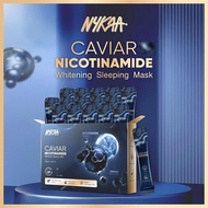 NYKAA Caviar Collagen Nicotinamide Sleeping Face Mask - Nourishing Overnight Skincare