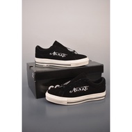 30 HUABA2 Awake NY x Conver** One Star Pro Retro Star Men's Women's Low Cut Suede Sneakers Casual Sn