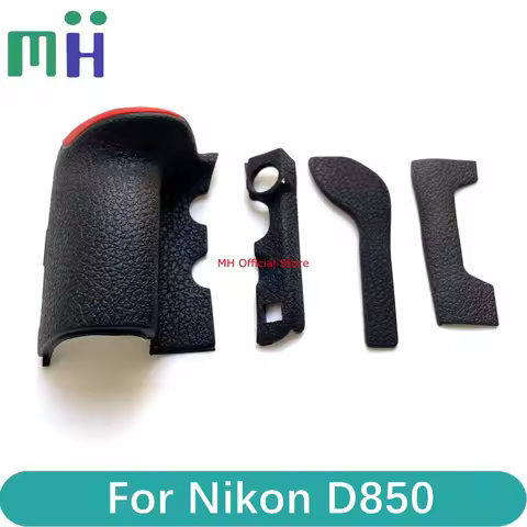 COPY NEW For Nikon D850 Body Rubber Grip FX Side Rear Thumb Rubber Cover Camera Repair Part