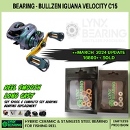 Lynx Bearing Bullzen Iguana Velocity Fishing reel | Stainless Hybrid Ceramic Full Ceramic bearings