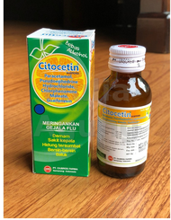 Citocetin 60ml sirup jeruk mutu ter uji