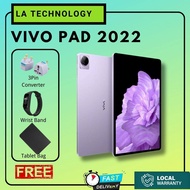 [BUY 1 FREE 3] Vivo Pad 2022 WIFI Tablet (8GB RAM + 128GB/256GB ROM) ) 11-inches l Light Weight 489gm l Snapdragon 870 5G - 1 Year