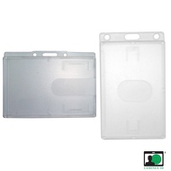 LX78F & LX#88F | FROSTED HARD BADGE HOLDER | 1PCK=100PCS