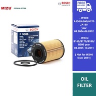 MIZU Mercedes A170 W169 B170 B180 W245 Oil Filter M266 Bosch 1457 429 306 Hengst E146H D108 (2661840