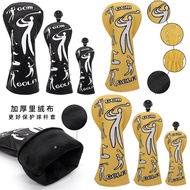 Ready Stock Swingman Golf Wood Club Cover Club Cap Cover Golf Supplies Accessories Golf Club Cover #