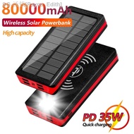 80000mAh Wireless Solar Power Bank Fast Charger Large Capacity 4 USB LED Mobile Phone Charger External Battery For IPhone Xiaomi ( HOT SELL) Payne Edith