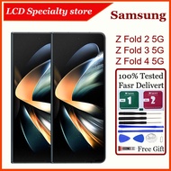 Original AMOLED For Samsung Galaxy Z Fold 2 5G Z Fold 3 5G Z Fold 4 5G LCD Display Touch Screen Repl