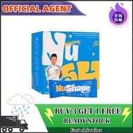 ((Best-Three NuShape) Magic Plastic Oatmeal Slimming Stomach Protection Nutritious Meal Replacement 