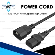 1.5M/3M/5M/10Meter C13 to C14 Power Cord