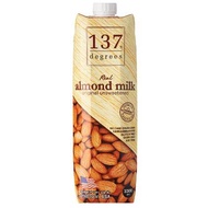 137 Degrees® Almond Milk Unsweetened,  1Liter