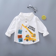 IENENS Baby Clothes Summer Spring Shirts Thin Long Sleeves Blouses 0-5 Years Boys Girl Tops Wear Kid