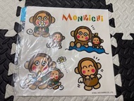 絕版Sanrio Monkichi 貼紙