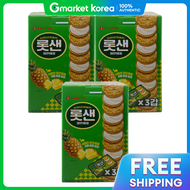 Lotte | ผลิตภัณฑ์ Lotte Well Food แซนด์สับปะรด 3 กล่อง 945 กรัม 3 ชิ้น