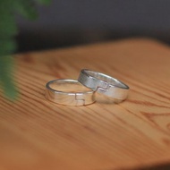 壹染指原創 | 999純銀 | 開口戒指 情侶對戒 | 傳統純手工制銀