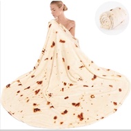 INSTOCK office travel nap blanket / home decor burrito bed room blanket throw bedroom tortilla blank