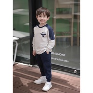 4C COTTON LONG SLEEVE SET WITH EMBROIDERED RY-KIDS FASHION FOR KIDS 10-32KG