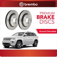 BREMBO Rear Discs (2pcs) - Jeep Grand Cheerokee 4WD 6.4 2019