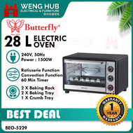 Butterfly 28L Electric Oven BEO-5229