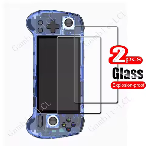 2PCS FOR ANBERNIC RG556 5.48inch Handheld Game Console Player Tempered Glass ON ANBERNICRG556 9H HD 