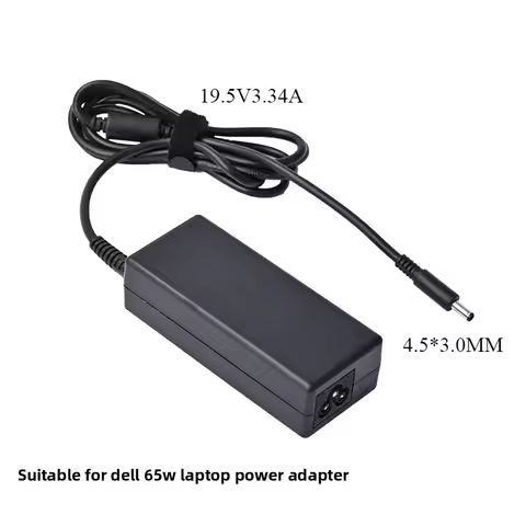19.5V 3.34A 65W 4.5*3.0mm Laptop Charger Adapter For Dell Inspiron 15 3551 3552 3558 5551 5552 5555