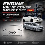 RUBBER VALVE COVER GASKET TOYOTA CALDINA 2.0T GT4 2.0 TURBO ST215 ST246 16V DOHC 3S-GTE 3SGTE ENGINE