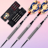 CUESOUL 25g Tungsten Steel Tip Dart Set 95% Tungsten Darts with black dart case