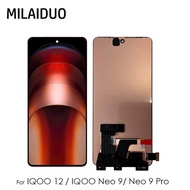 LCD For Vivo iQOO 12 / iQOO Neo 9 Pro / IQOO Neo 9 Original AMOLED / TFT LCD Display Touch Screen Di