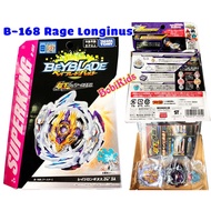 Beyblade - B-168 Rage Longinus.Ds' 3A (B168) Beyblade Burst Superking TAKARA TOMY