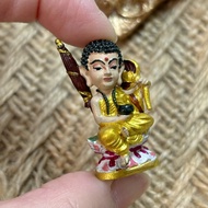 泰国🇹🇭佛牌【人缘至尊｜希瓦里小金身｜最贵绘画版本】Painted Version Phra Sivali Looplor Kruba Pon Wat Pu Or Thai Amulets Siwal