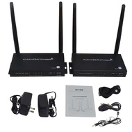 4K Wireless HDMI Video Transmitter and Receiver 100M USB KVM Extender for Mouse Keyboard PS4 DVD Lap