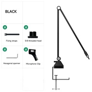 [NEW]GOCHANMI Boom Arm Microphone Table Desktop Stand Mic Holder YouTube Live Table Clamp Mic Holder