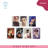 STRAY KIDS RPC UNIT PC BANG CHAN LEE KNOW CHANGBIN HYUNJIN HAN FELIX SEUNGMIN I.N OFFICIAL PHOTOCARD