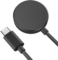 USB C Galaxy Watch Charger Compatible with Samsung Galaxy Watch 6 Classic/6/5 Pro/5/4/4 Classic/3/Active 2/Active, Portable Wireless Charging Dock 3.3FT…