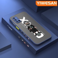 Yiเวปไซต์เคสสำหรับ Samsung Galaxy A71 4G A71 5Gเคสแฟชั่นแบบนิ่มสำหรับเด็กผู้ชายมีแบรนด์แฟชั่นเคสโทรศัพท์แบบแข็งใสกันกระแทกขอบด้านข้างเคสกล้องซิลิโคน