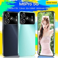 M6Pro Ready stock 4G New Smartphone Android 3+32GB Foreign Trade Low Price Overseas Ready stock⭐⭐120