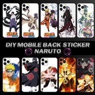 DIY Naruto Phone Back Sticker for HTC / Infinix / Lenova All model phone - Mobile Back Wrap - 手机背膜