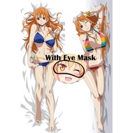 Otaku Nami Girl Pillow Case Anime Dakimakura Waifu Body Home Decoration Cover Cushion Luffy Roronoa 