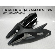 HUGGER HAT R25 COVER ARM R25 SWING ARM R25 FENDER R25 VISOR R25 WINGLET R25 HUGGER ARM YAMAHA R25