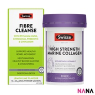 Swisse Made For Her Fibre Cleanse + High Strength Marine Collagen