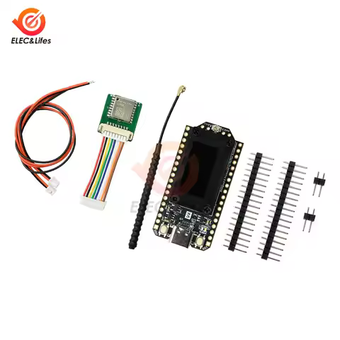 0.96" OLED WiFi LoRa 32 V4 ESP32 Bluetooth WIFI Development Board ESP32-S3R2 Low-power IoT Developme