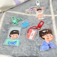 GANTUNGAN Keychain Keychain Keychain eaJ eaJPark Jae Park double version Keyring