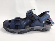 英德鞋坊 LOTTO樂得-義大利第一品牌 男款護趾戶外涼鞋 0186-藍 超低直購價590元