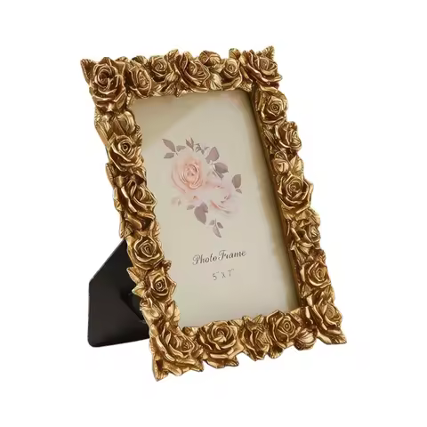 Antique Ornate Photo Frame Retro Picture Frame Decorative Photo Frame Decors