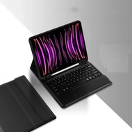 กรณีคีย์บอร์ดสําหรับ Samsung Galaxy Tab S10 FE + S10 FE Plus 13.1X620 X626B Galaxy Tab S10 FE X520 บ