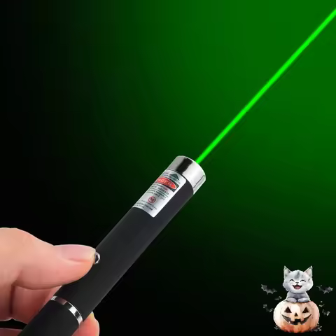 Laser Pointer Red Green Purple Three-color Laser Pointer Projection Teaching Demonstration Pen Toys 