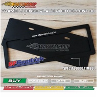 CUSTOME STANDARD PLATE FRAME INDO SINGAPORE EURO 3D BF goodrich