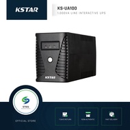 STEQ KSTAR Micropower series KS-UA100 1,000VA Line Interactive UPS BUILT IN BATTERY 7AH